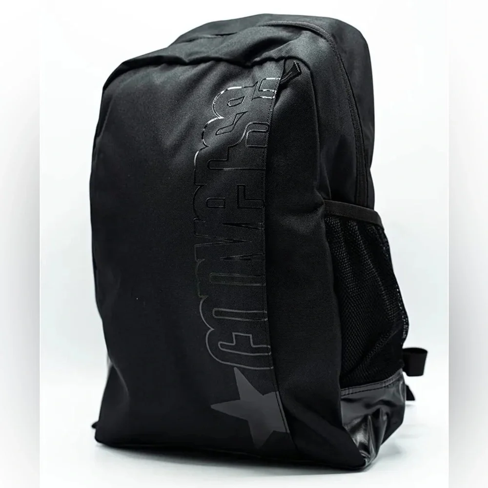 Converse Black Speed 2 Unisex Black Polyester Backpack One Size | NEW/NWT!!🖤✔️